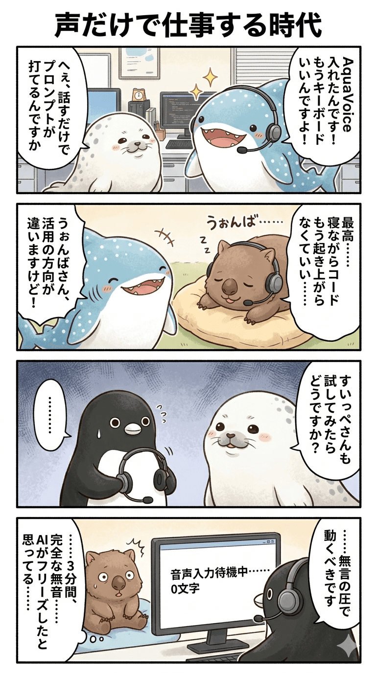 声だけで仕事する時代