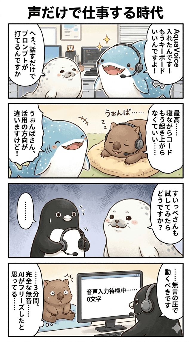 声だけで仕事する時代