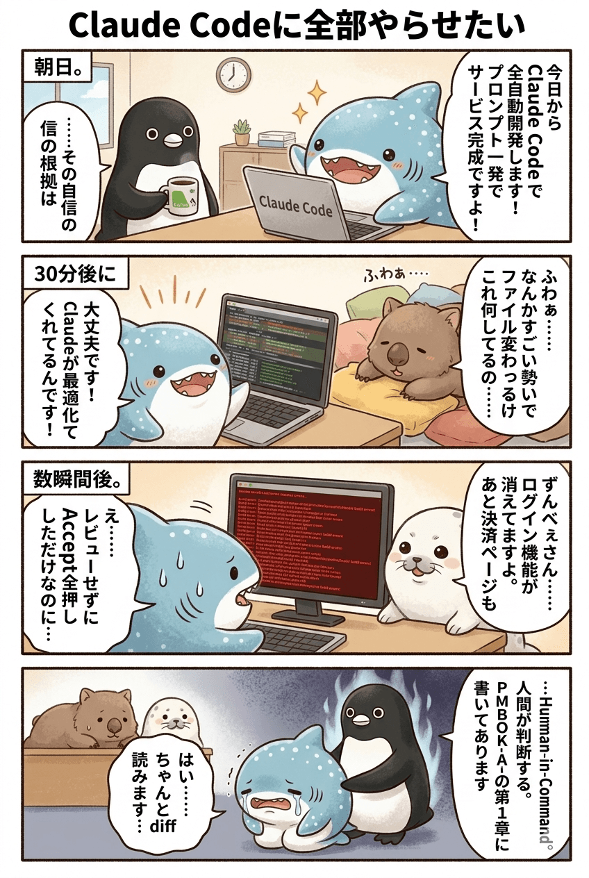 Claude Codeに全部やらせたい