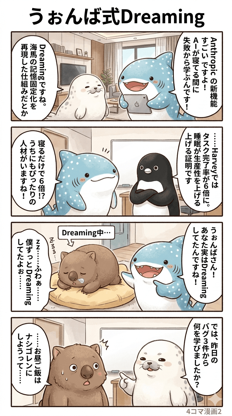 うぉんば式Dreaming