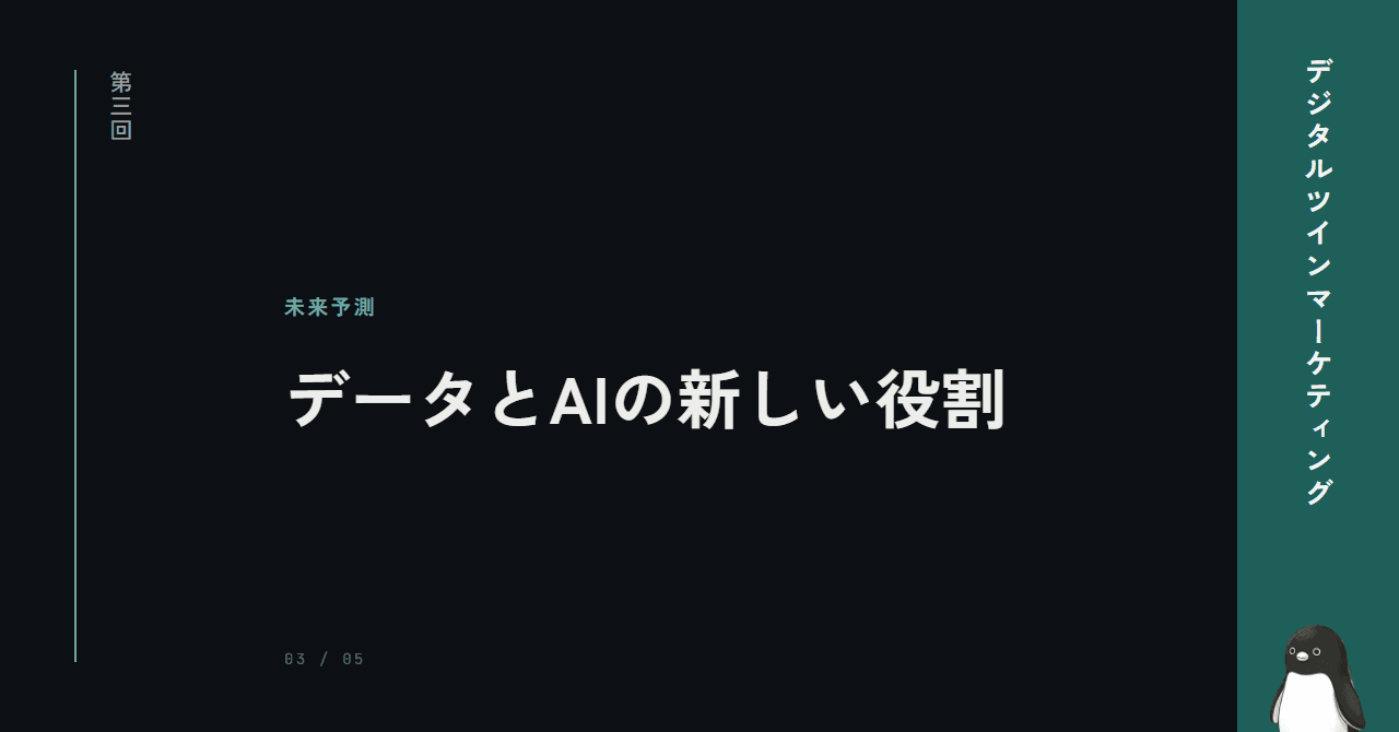 過去データは未来を保証しない ─ AIによる未来シミュレーション